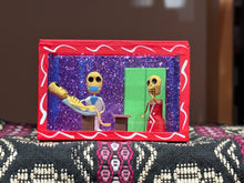 Load image into Gallery viewer, "Muertos" Day of the Dead Mini Shadow Boxes