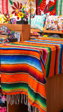 Load image into Gallery viewer, Mexican Sarape Table Runner Full Size