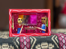Load image into Gallery viewer, "Muertos" Day of the Dead Mini Shadow Boxes