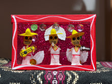 Load image into Gallery viewer, "Muertos" Day of the Dead Mini Shadow Boxes