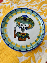 Load image into Gallery viewer, Hand Painted Catrina ceramic plates