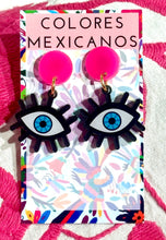 Load image into Gallery viewer, Mexican Evil Eye Earrings