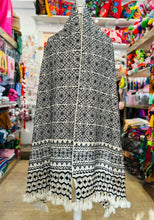 Load image into Gallery viewer, “Hueyapan" Hand-Embroidered Rebozo