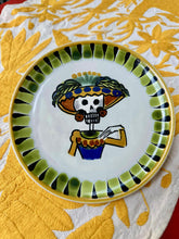 Load image into Gallery viewer, Hand Painted Catrina ceramic plates