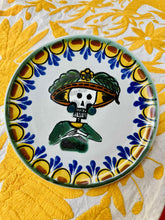 Load image into Gallery viewer, Hand Painted Catrina ceramic plates