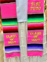 Load image into Gallery viewer, Sarape Mexican Graduation Stoles (2024)