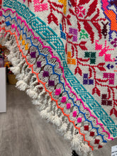 Load image into Gallery viewer, “Hueyapan" Hand-Embroidered Rebozos colorful