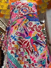 Load image into Gallery viewer, “Hueyapan" Hand-Embroidered Rebozos colorful