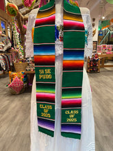 Load image into Gallery viewer, Sarape Mexican Graduation Stoles (2025)