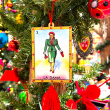 Load image into Gallery viewer, Loteria Christmas Ornament