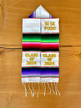 Load image into Gallery viewer, Sarape Mexican Graduation Stoles (2024)