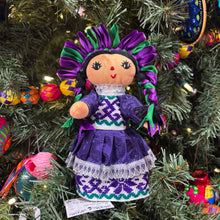 Load image into Gallery viewer, "Las LeLes" Otomí Mexican Dolls— Small