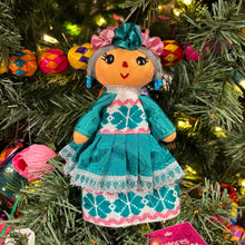 Load image into Gallery viewer, "Las LeLes" Otomí Mexican Dolls— Small