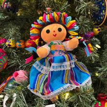 Load image into Gallery viewer, "Las LeLes" Otomí Mexican Dolls— Small