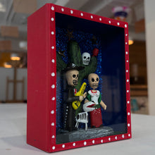 Load image into Gallery viewer, "Muertos" Day of the Dead Shadow Boxes (Medium)
