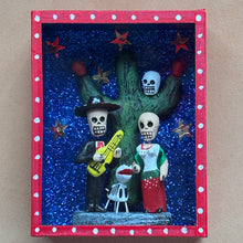 Load image into Gallery viewer, "Muertos" Day of the Dead Shadow Boxes (Medium)