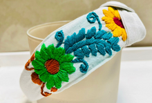 Load image into Gallery viewer, Embroidered Floral Headband -- Chiapas, Mexico
