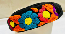Load image into Gallery viewer, Embroidered Floral Headband -- Chiapas, Mexico