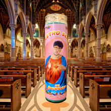 Load image into Gallery viewer, Bad Bunny Prayer Candle - “El Señor Del Perreo”