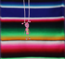 Load image into Gallery viewer, "Catrina" Mexican Clay Skeleton Earrings