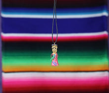 Load image into Gallery viewer, "Catrina" Mexican Clay Skeleton Earrings