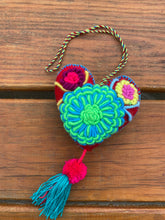 Load image into Gallery viewer, Hand-Embroidered Heart Plush Ornament