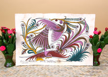 Load image into Gallery viewer, Papel Amate Paintings (11" x 7") -- Pájaros