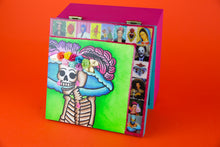 Load image into Gallery viewer, “Catrina” Tea Chest / Jewelry Box