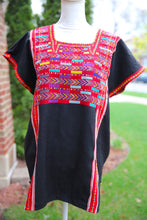 Load image into Gallery viewer, Handmade Mexican Huipil-- San Juan Cancuc, Chiapas