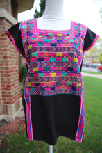 Load image into Gallery viewer, Handmade Mexican Huipil-- San Juan Cancuc, Chiapas