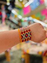 Load image into Gallery viewer, "Amistad" Handwoven Bracelet — Wide