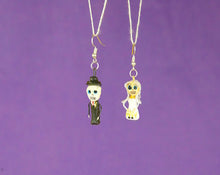 Load image into Gallery viewer, "Catrina" Mexican Clay Skeleton Earrings