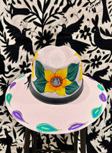 Load image into Gallery viewer, Mexican Hand Painted Sombrero — Sunflowers