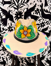 Load image into Gallery viewer, Mexican Hand Painted Sombrero — Sunflowers