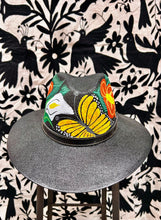 Load image into Gallery viewer, Mexican Hand Painted Sombrero — Butterflies