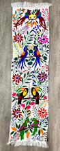 Load image into Gallery viewer, "Bosque" Embroidered Tropical Table Runner
