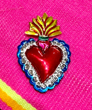 Load image into Gallery viewer, Oaxacan Hand-Painted Tin Magnet