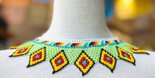 Load image into Gallery viewer, Mexican Beaded "Chaquira" Collar Necklace