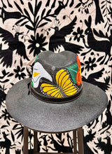 Load image into Gallery viewer, Mexican Hand Painted Sombrero — Butterflies