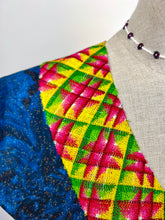 Load image into Gallery viewer, Handmade Mexican Huipil — Oaxaca— Blue/Pink