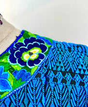 Load image into Gallery viewer, Handmade Guatemalan Huipil — Deep Blue
