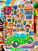 Load image into Gallery viewer, "My Beautiful Mexico" Glitter Notebooks