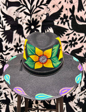 Load image into Gallery viewer, Mexican Hand Painted Sombrero — Sunflowers