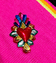 Load image into Gallery viewer, Oaxacan Hand-Painted Tin Magnet