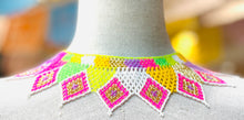 Load image into Gallery viewer, Mexican Beaded "Chaquira" Collar Necklace