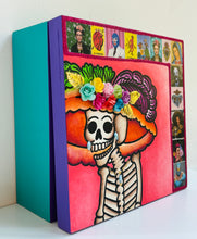 Load image into Gallery viewer, “Catrina” Tea Chest / Jewelry Box
