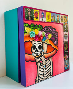 “Catrina” Tea Chest / Jewelry Box