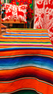 Mexican Sarape Table Runner Full Size