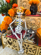 Paperboard Dancing Skeleton