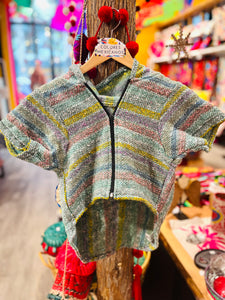 "Baja" Dog Poncho